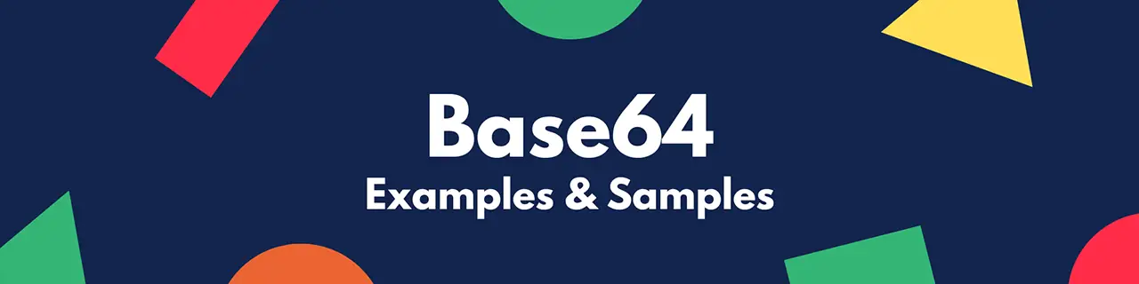 This article presents a range of Base64 encoding and decoding examples in JavaScript. Additionally, we demonstrate the implementation of base64url in Python. Beyond that, we provide readily usable Base64 samples that facilitate quick and efficient testing of code accuracy.