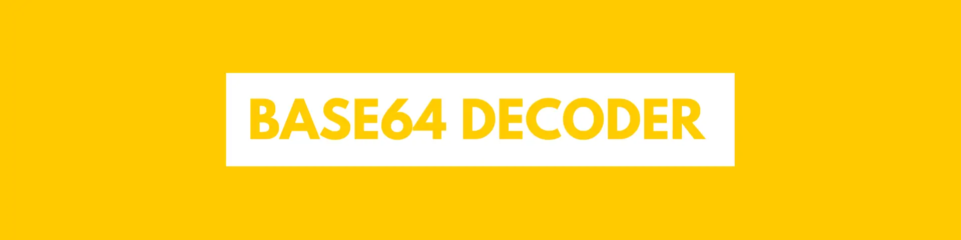 Base64 Decoder Tool Thumbnail